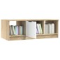vidaXL Mesa de centro madera contrachapada blanco y roble 102x50x36 cm vidaXL Mesa de centro madera contrachapada blanco y roble 102x50x36 cm
