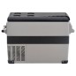 vidaXL Nevera con asa PP y PE negro y gris 45 L vidaXL Nevera con asa PP y PE negro y gris 45 L