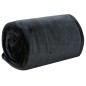 vidaXL Manta de poliéster negra 130x170 cm vidaXL Manta de poliéster negra 130x170 cm