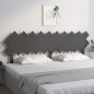 vidaXL Cabecero de cama madera maciza de pino gris 196x3x80,5 cm vidaXL Cabecero de cama madera maciza de pino gris 196x3x80,5 cm