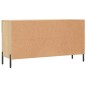 vidaXL Banco zapatero madera de ingeniería roble Sonoma 102x35x55 cm