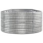 vidaXL Jardinera arriate acero recubrimiento polvo plata 510x140x68 cm vidaXL Jardinera arriate acero recubrimiento polvo plata 510x140x68 cm