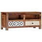 vidaXL Mueble de TV madera maciza de Sheesham 90x30x40 cm