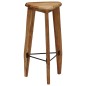 vidaXL Taburetes de cocina 2 unidades madera maciza de acacia vidaXL Taburetes de cocina 2 unidades madera maciza de acacia