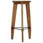 vidaXL Taburetes de cocina 2 unidades madera maciza de acacia vidaXL Taburetes de cocina 2 unidades madera maciza de acacia