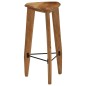 vidaXL Taburetes de cocina 2 unidades madera maciza de acacia vidaXL Taburetes de cocina 2 unidades madera maciza de acacia