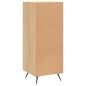 vidaXL Aparador madera contrachapada color roble Sonoma 34,5x34x90 cm vidaXL Aparador madera contrachapada color roble Sonoma 34,5x34x90 cm