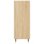 vidaXL Estantería madera de ingeniería roble Sonoma 69,5x32,5x90 cm