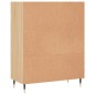vidaXL Estantería madera de ingeniería roble Sonoma 69,5x32,5x90 cm