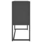 vidaXL Aparador de acero antracita 75x35x75 cm vidaXL Aparador de acero antracita 75x35x75 cm