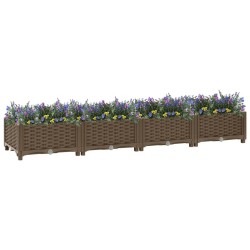 vidaXL Arriate 160x40x23 cm polipropileno
