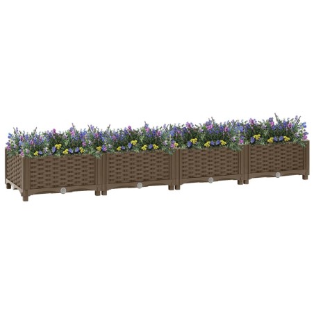 vidaXL Arriate 160x40x23 cm polipropileno