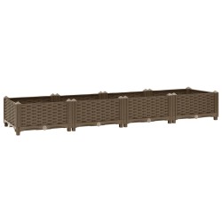 vidaXL Arriate 160x40x23 cm polipropileno