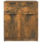 vidaXL Aparador madera contrachapada color roble ahumado 60x30x70 cm vidaXL Aparador madera contrachapada color roble ahumado 60x30x70 cm