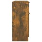 vidaXL Aparador madera contrachapada color roble ahumado 60x30x70 cm vidaXL Aparador madera contrachapada color roble ahumado 60x30x70 cm