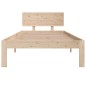 vidaXL Estructura de cama de madera maciza de pino 90x200 cm vidaXL Estructura de cama de madera maciza de pino 90x200 cm