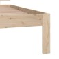 vidaXL Estructura de cama de madera maciza de pino 90x200 cm vidaXL Estructura de cama de madera maciza de pino 90x200 cm