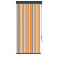 vidaXL Estor enrollable de exterior amarillo y azul 80x250 cm vidaXL Estor enrollable de exterior amarillo y azul 80x250 cm