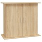 vidaXL Soporte para acuario madera ingeniería roble Sonoma 81x36x73 cm