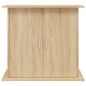 vidaXL Soporte para acuario madera ingeniería roble Sonoma 81x36x73 cm
