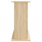 vidaXL Soporte para acuario madera ingeniería roble Sonoma 81x36x73 cm