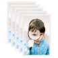 vidaXL Marcos de fotos collage de mesa 5 uds blanco MDF 21x29,7cm vidaXL Marcos de fotos collage de mesa 5 uds blanco MDF 21x29,7cm