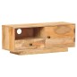 vidaXL Mueble para TV de madera de mango maciza 90x30x35 cm vidaXL Mueble para TV de madera de mango maciza 90x30x35 cm