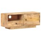vidaXL Mueble para TV de madera de mango maciza 90x30x35 cm vidaXL Mueble para TV de madera de mango maciza 90x30x35 cm