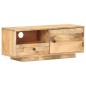vidaXL Mueble para TV de madera de mango maciza 90x30x35 cm vidaXL Mueble para TV de madera de mango maciza 90x30x35 cm