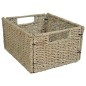 vidaXL Mueble lavabo tocador madera teca maciza 4 cestas 132x45x75 cm