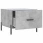 vidaXL Mesa de centro madera de ingeniería gris hormigón 50x50x40 cm vidaXL Mesa de centro madera de ingeniería gris hormigón 50x50x40 cm