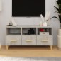 vidaXL Mueble de TV madera de ingeniería gris hormigón 102x36x50 cm vidaXL Mueble de TV madera de ingeniería gris hormigón 102x36x50 cm