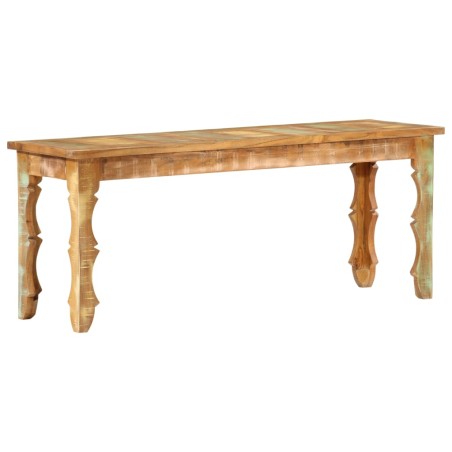 vidaXL Banco de madera maciza reciclada 110x35x45 cm