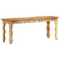 vidaXL Banco de madera maciza reciclada 110x35x45 cm vidaXL Banco de madera maciza reciclada 110x35x45 cm