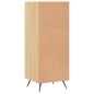 vidaXL Estantería madera de ingeniería roble Sonoma 34,5x32,5x90 cm