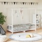 vidaXL Estructura de cama para niños madera de pino blanco 80x160 cm vidaXL Estructura de cama para niños madera de pino blanco 80x160 cm