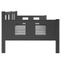 vidaXL Sofá cama madera maciza de pino gris 80x200 cm vidaXL Sofá cama madera maciza de pino gris 80x200 cm