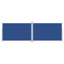 vidaXL Toldo lateral retráctil azul 220x600 cm