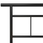 vidaXL Estructura de cama de metal negro 100x200 cm vidaXL Estructura de cama de metal negro 100x200 cm