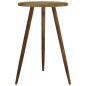 vidaXL Mesa de bistró MDF y hierro marrón oscuro Ø50x76 cm vidaXL Mesa de bistró MDF y hierro marrón oscuro Ø50x76 cm