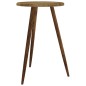 vidaXL Mesa de bistró MDF y hierro marrón oscuro Ø50x76 cm vidaXL Mesa de bistró MDF y hierro marrón oscuro Ø50x76 cm