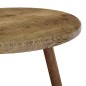 vidaXL Mesa de bistró MDF y hierro marrón oscuro Ø50x76 cm vidaXL Mesa de bistró MDF y hierro marrón oscuro Ø50x76 cm