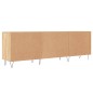 vidaXL Mueble para TV madera de ingeniería roble Sonoma 150x30x50 cm