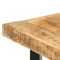 vidaXL Mesa de bar madera maciza de mango rugosa 150x70x107 cm vidaXL Mesa de bar madera maciza de mango rugosa 150x70x107 cm