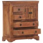 vidaXL Aparador de madera maciza de acacia 62x30x75 cm vidaXL Aparador de madera maciza de acacia 62x30x75 cm