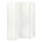 vidaXL Biombo divisor de 4 paneles acero blanco 160x180 cm vidaXL Biombo divisor de 4 paneles acero blanco 160x180 cm