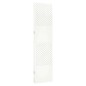 vidaXL Biombo divisor de 4 paneles acero blanco 160x180 cm vidaXL Biombo divisor de 4 paneles acero blanco 160x180 cm