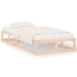 vidaXL Estructura de cama de madera maciza 100x200 cm vidaXL Estructura de cama de madera maciza 100x200 cm
