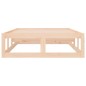 vidaXL Estructura de cama de madera maciza 100x200 cm vidaXL Estructura de cama de madera maciza 100x200 cm