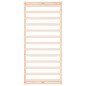 vidaXL Estructura de cama de madera maciza 100x200 cm vidaXL Estructura de cama de madera maciza 100x200 cm
